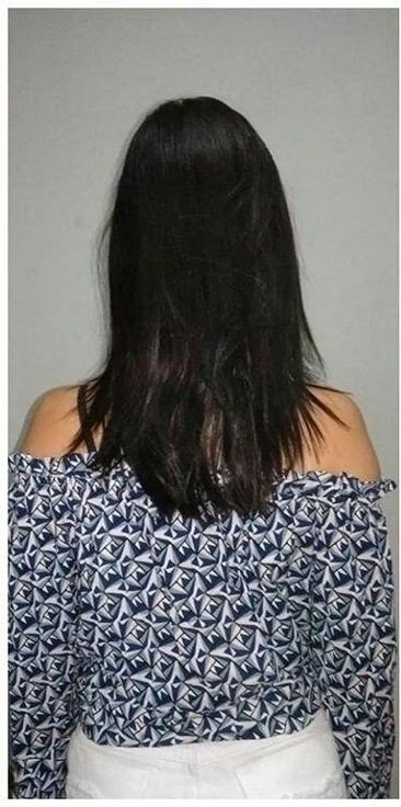 Antes: Cabelo danificado e sem vida